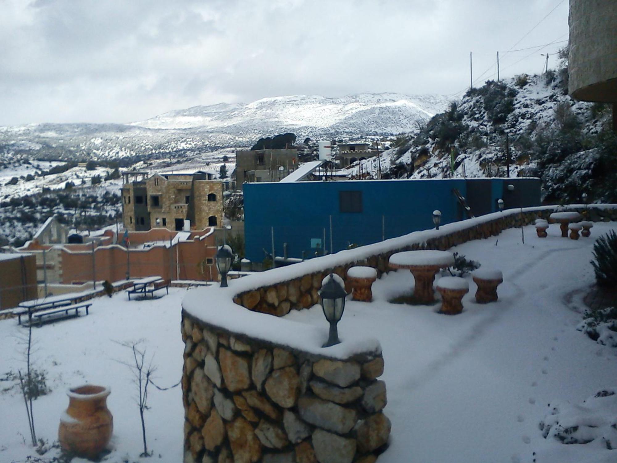 Bed and Breakfast Sanabl Druze Hospitality Ein Kinya Exterior foto